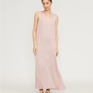 Everlane Pink Satin Dress